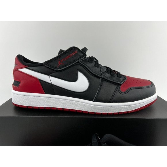 Nike Air Jordan 1 Low FlyEase Men's Size 13 Sneakers Reverse Bred DM1206-066 - Picture 6 of 12